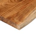 Miniatyrbillede 6 af 9: vidaXL bordplade 110x40x3,8 cm rektangulær massivt akacietræ