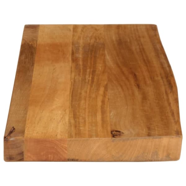vidaXL Bordsskiva 80x20x2,5 cm levande kant massivt mangoträ