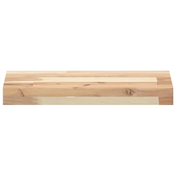 vidaXL bordplade 60x20x4 cm rektangulær massivt akacietræ