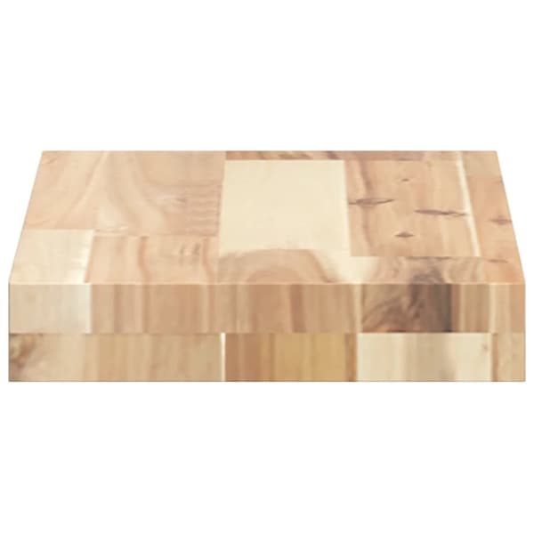vidaXL bordplade 60x20x4 cm rektangulær massivt akacietræ
