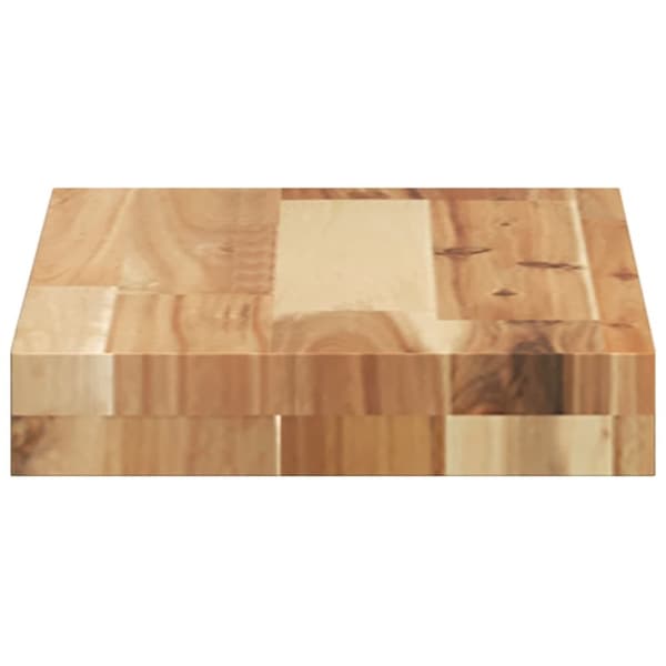 vidaXL Bordplate 40x20x4 cm rektangulær heltre akasie