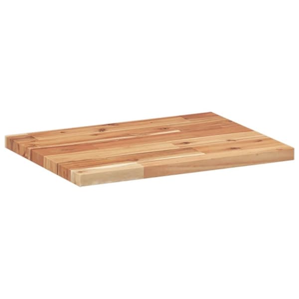vidaXL Bordplate rektangulær 60x30x2 cm heltre akasie
