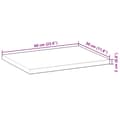 Miniatyrbilde 10 av 10: vidaXL Bordplate rektangulær 60x30x2 cm heltre akasie