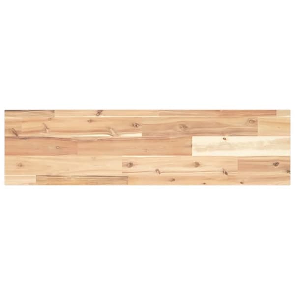 vidaXL Bordsskiva 100x20x2 cm rektangulär massiv akacia