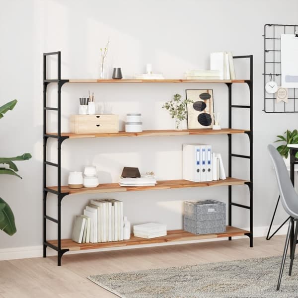 vidaXL Bordplate rektangulær 120x30x2 cm heltre akasie