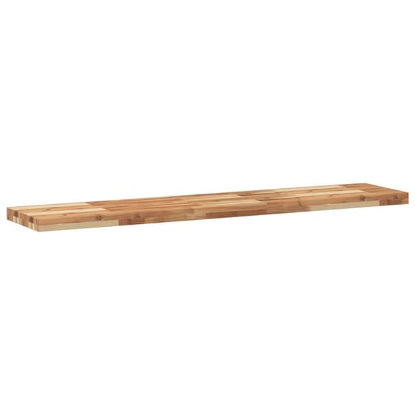 vidaXL Bordplate 120x30x4 cm rektangulær heltre akasie