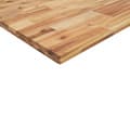 Miniatyrbilde 9 av 10: vidaXL Bordplate 120x30x4 cm rektangulær heltre akasie