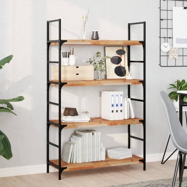 vidaXL bordplade 100x30x4 cm rektangulær massivt akacietræ