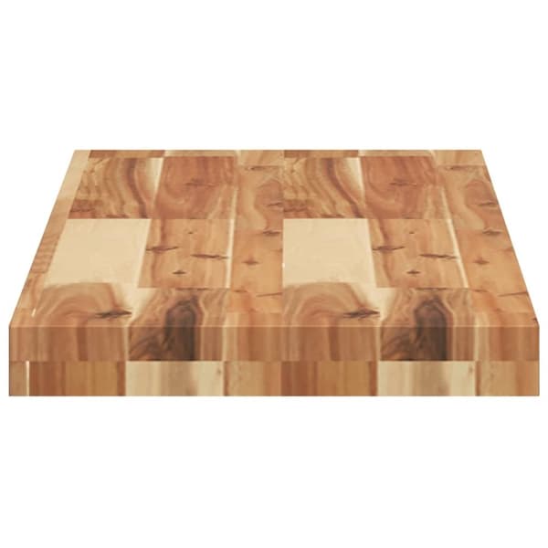 vidaXL bordplade 100x30x4 cm rektangulær massivt akacietræ