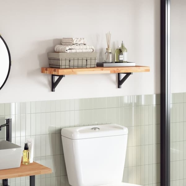 vidaXL bordplade 100x30x4 cm rektangulær massivt akacietræ