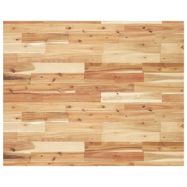 vidaXL Pöytälevy suorakaide 100x80x4 cm täysi akasiapuu