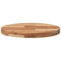 Miniatyrbilde 5 av 10: vidaXL Bordplate rund Ø50x4 cm heltre akasie