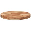 Miniatyrbilde 8 av 10: vidaXL Bordplate rund Ø50x4 cm heltre akasie