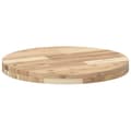 Miniatyrbilde 6 av 10: vidaXL Bordplate rund Ø50x4 cm heltre akasie