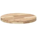 Miniatyrbilde 8 av 10: vidaXL Bordplate rund Ø50x4 cm heltre akasie