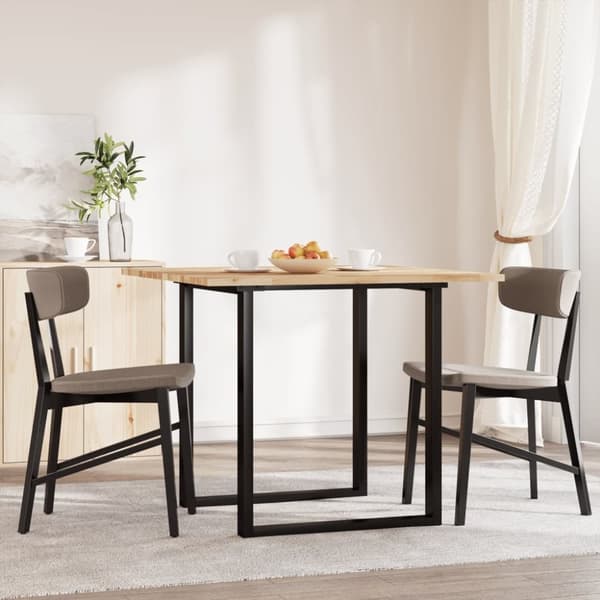 vidaXL Bordsskiva fyrkantig 90x90x2 cm massivt akaciaträ
