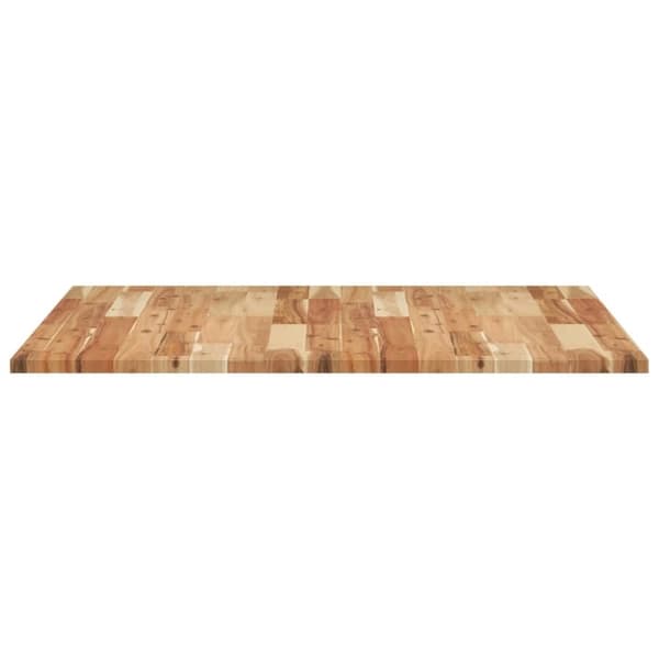 vidaXL Bordsskiva fyrkantig 90x90x2 cm massivt akaciaträ