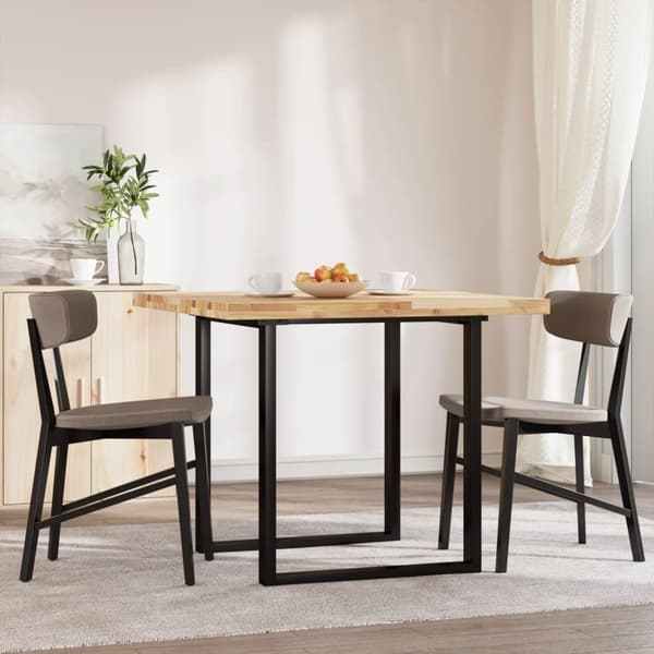 vidaXL Pöytälevy neliö 90x90x4 cm täysi akasiapuu