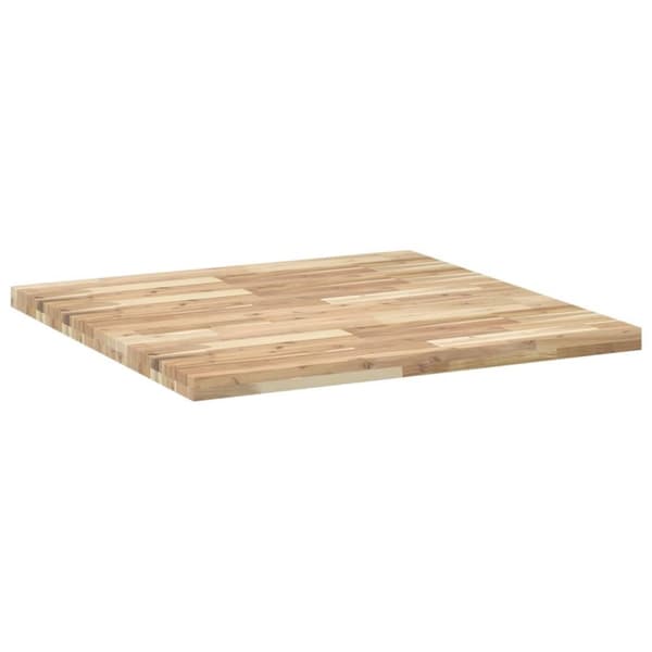 vidaXL Pöytälevy neliö 90x90x4 cm täysi akasiapuu