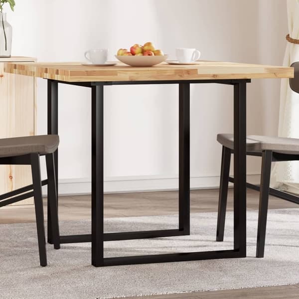 vidaXL Pöytälevy neliö 90x90x4 cm täysi akasiapuu