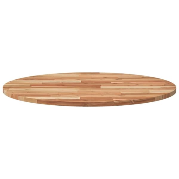vidaXL Pöytälevy pyöreä Ø80x2 cm täysi akasiapuu
