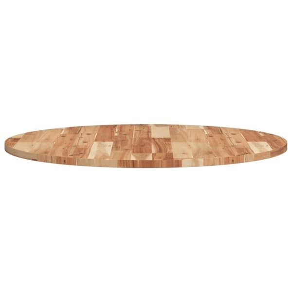 vidaXL Pöytälevy pyöreä Ø80x2 cm täysi akasiapuu