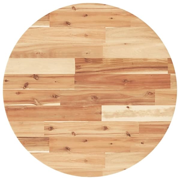 vidaXL Pöytälevy pyöreä Ø60x4 cm täysi akasiapuu