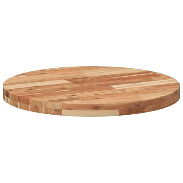 vidaXL Pöytälevy pyöreä Ø60x4 cm täysi akasiapuu