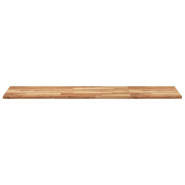 vidaXL bordplade 120x50x2 cm rektangulær massivt akacietræ