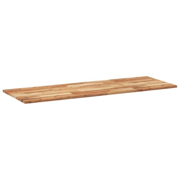 vidaXL bordplade 120x50x2 cm rektangulær massivt akacietræ
