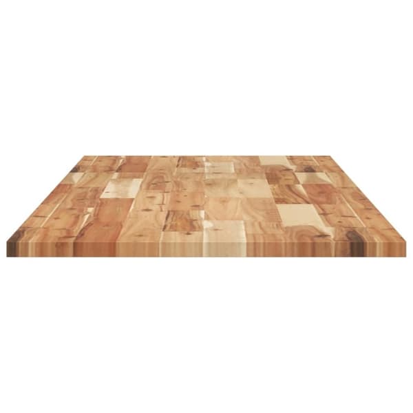 vidaXL bordplade 120x50x2 cm rektangulær massivt akacietræ