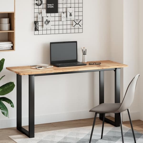 vidaXL Pöytälevy suorakaide 120x50x2 cm täysi akasiapuu