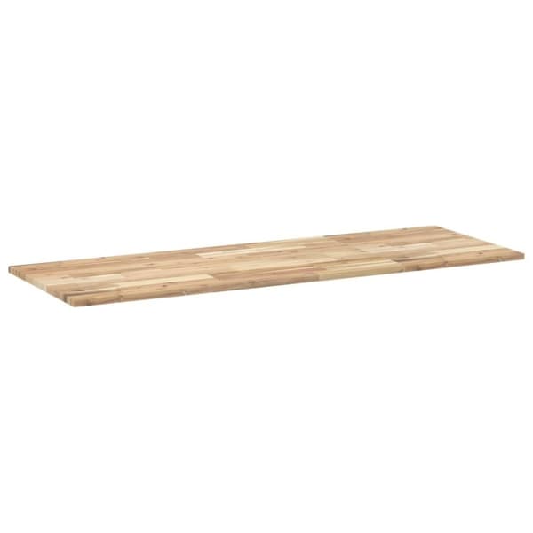 vidaXL Pöytälevy suorakaide 120x50x2 cm täysi akasiapuu