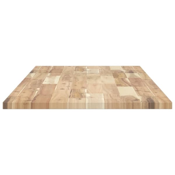 vidaXL Pöytälevy suorakaide 120x50x2 cm täysi akasiapuu