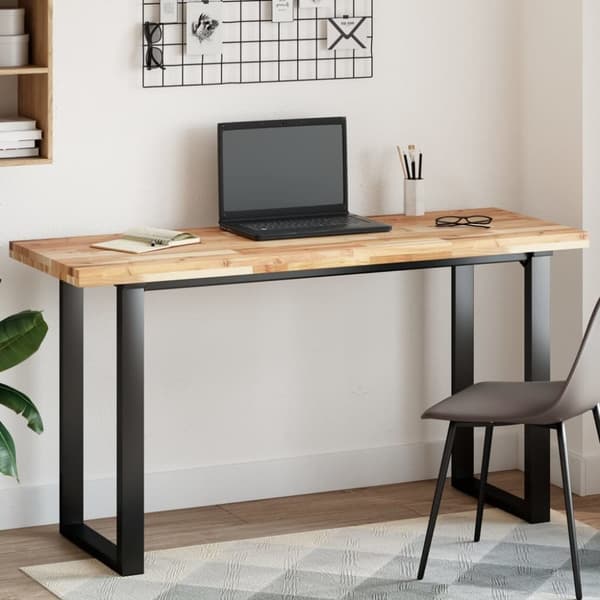 vidaXL bordplade 120x50x4 cm rektangulær massivt akacietræ