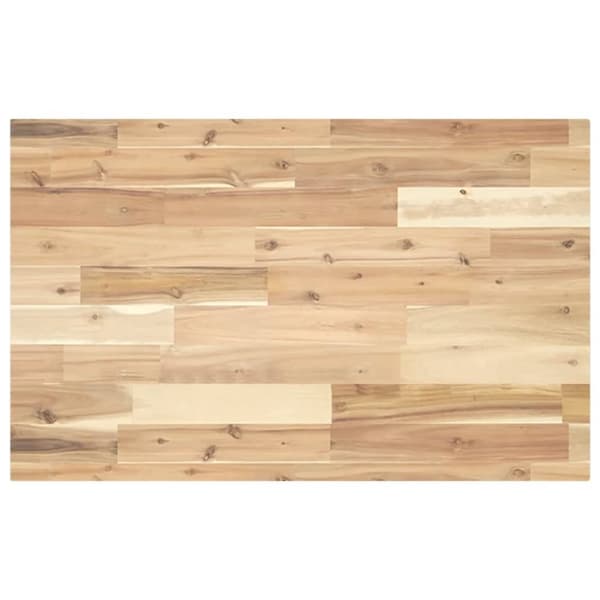 vidaXL Pöytälevy suorakaide 120x50x4 cm täysi akasiapuu