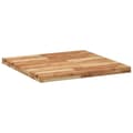 Pikkukuva 8 / 10: vidaXL Pöytälevy neliö 70x70x4 cm täysi akasiapuu