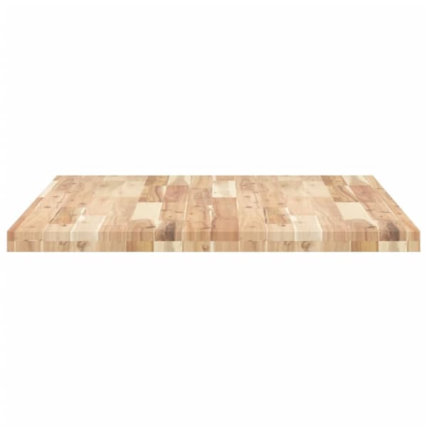vidaXL Pöytälevy suorakaide 100x80x4 cm täysi akasiapuu
