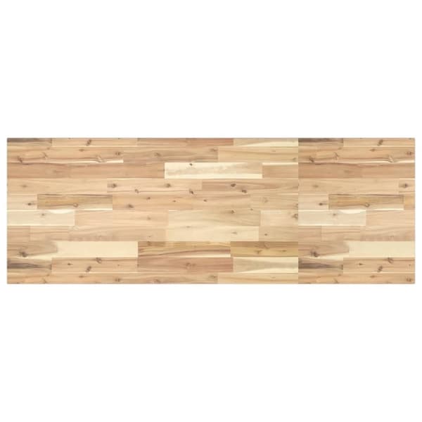 vidaXL Bordsskiva rektangulär 120x50x2 cm massivt akaciaträ