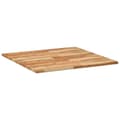 Miniatyrbilde 6 av 10: vidaXL Bordplate firkantet 80x80x2 cm heltre akasie