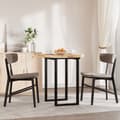 Miniatyrbilde 4 av 10: vidaXL Bordplate rund Ø70x4 cm heltre akasie
