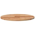 Miniatyrbilde 5 av 10: vidaXL Bordplate rund Ø60x2 cm heltre akasie