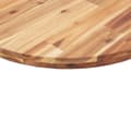 Miniatyrbilde 9 av 10: vidaXL Bordplate rund Ø60x2 cm heltre akasie