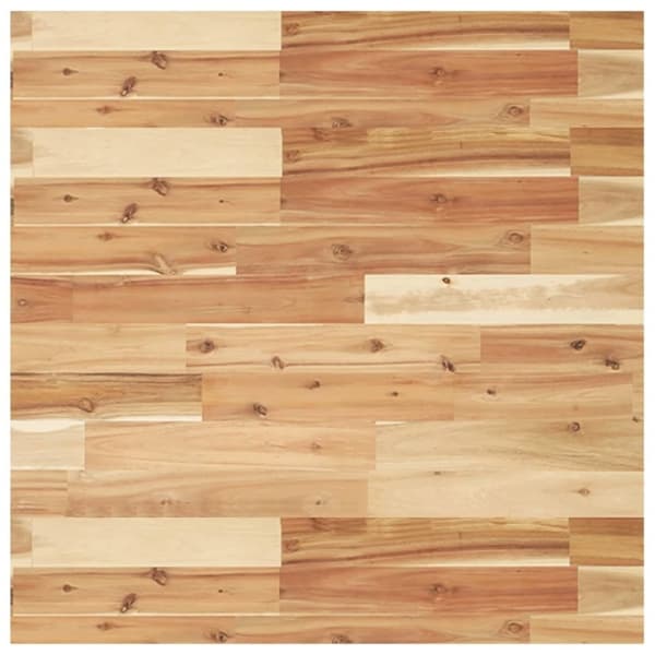 vidaXL Bordplate firkantet 70x70x4 cm heltre akasie