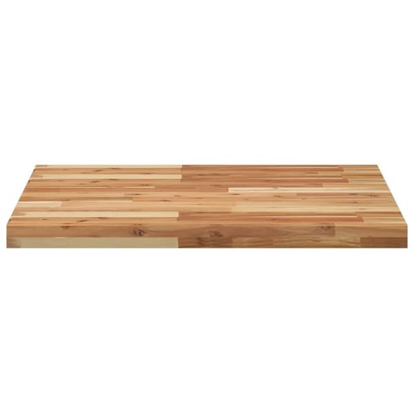 vidaXL Bordplate firkantet 70x70x4 cm heltre akasie