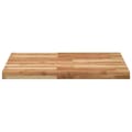 Miniatyrbilde 5 av 10: vidaXL Bordplate firkantet 70x70x4 cm heltre akasie