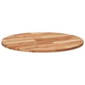Miniatyrbilde 6 av 10: vidaXL Bordplate rund Ø70x2 cm heltre akasie