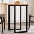 Miniatyrbilde 2 av 10: vidaXL Bordplate rund Ø70x2 cm heltre akasie