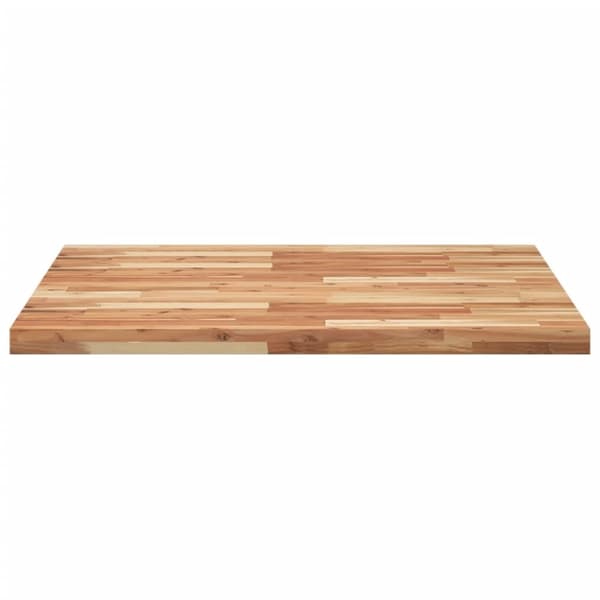 vidaXL Bordplate firkantet 90x90x4 cm heltre akasie