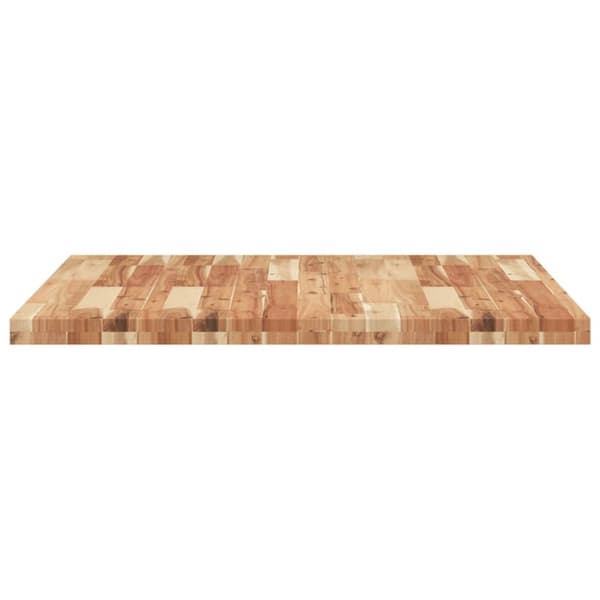 vidaXL Bordplate firkantet 90x90x4 cm heltre akasie